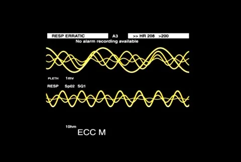 Data Waves Video stock 102321