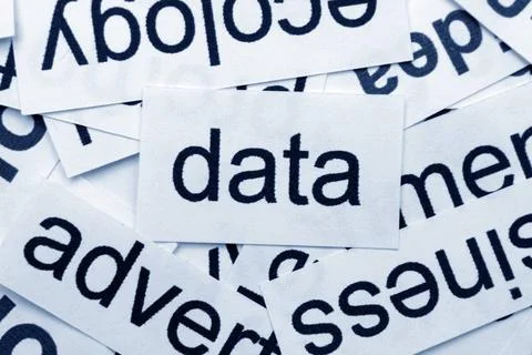  Data word cloud Data word cloud Copyright: xZoonar.com/AleksandarxStojano... Foto stock