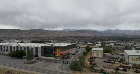 The DataBank Granite Point Campus in Bluffdale, Utah - drone orbit Stock-Footage 337209822