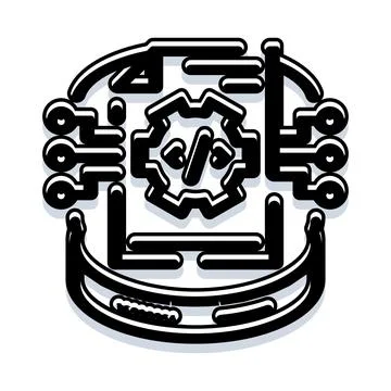 Database administration managing data system settings operation イラスト素材