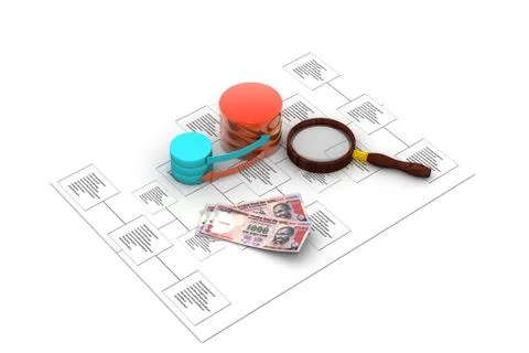 Database analyzing イラスト素材