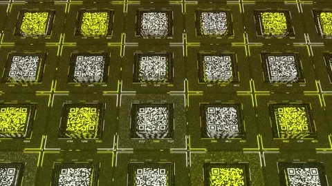 Database and computer network concept, seamless loop. Animation. Parallel rows Video stock 157240088