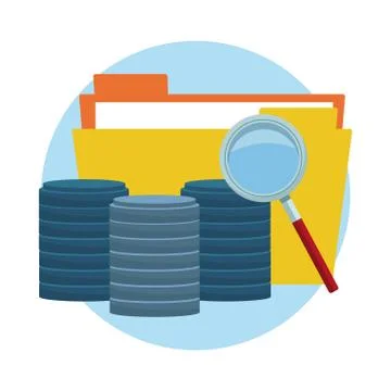Database and storage technology Stock Illustration