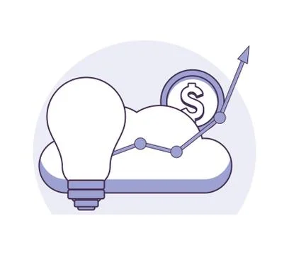 Database and technology Stock Illustration