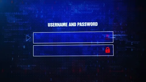 Database Attack Alert Warning Error Pop-up Notification Box On Screen. Stock Footage 98652988