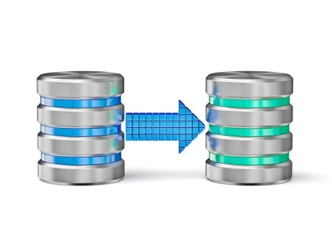 Database backup concept イラスト素材