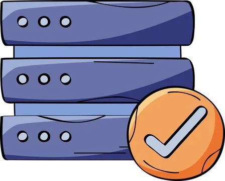 Database checklist audit verification Illustrazione stock