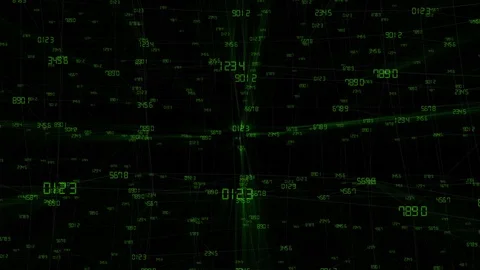 Database Cloud Stock Footage 72457067