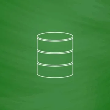 Database computer symbol Stock Illustration