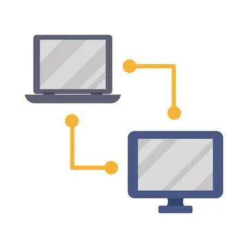 Database in computers Stock Illustration