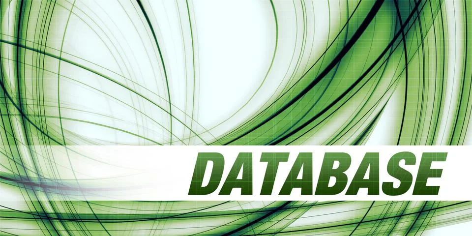 Database Concept Stock Illustration