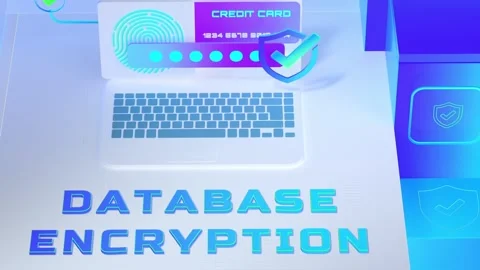DATABASE ENCRYPTION Stock Footage 267539496