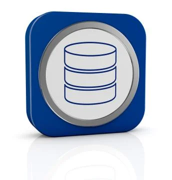 Database icon Stock Illustration