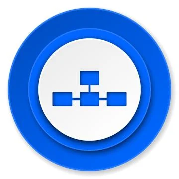 Database icon. Stock Illustration