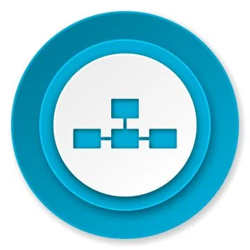 Database icon. Stock Illustration