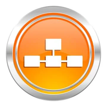 Database icon. Illustrazione stock