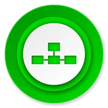 Database icon. Stock Illustration
