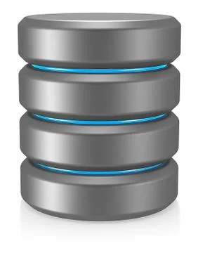 Database Icon. Stock Illustration