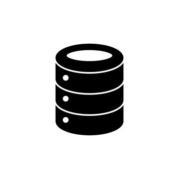 Database icon vector. server icon. storage 스톡 일러스트