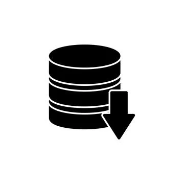 Database icon vector. server icon. storage 스톡 일러스트