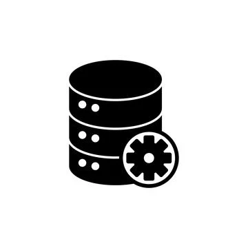 Database icon vector. server icon. storage Stock Illustration