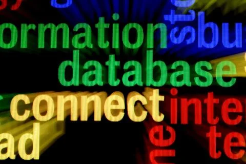 Database Stock Illustration