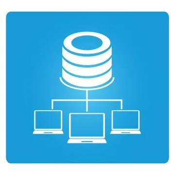 Database Illustrazione stock