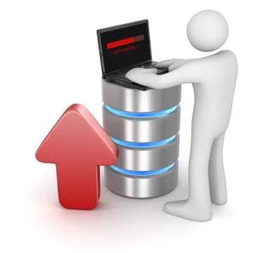 Database 스톡 일러스트