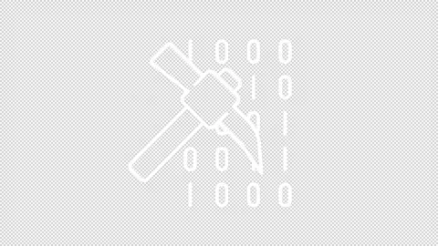 Database mining animation library Video stock 292755891