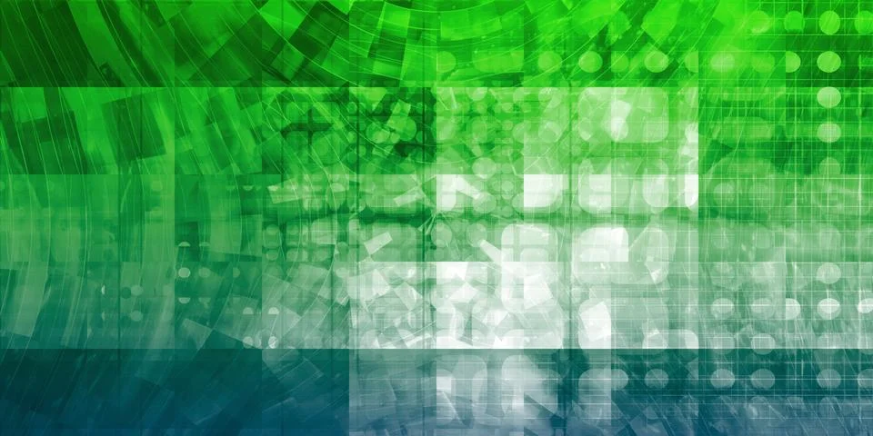 Database Network Stock Illustration
