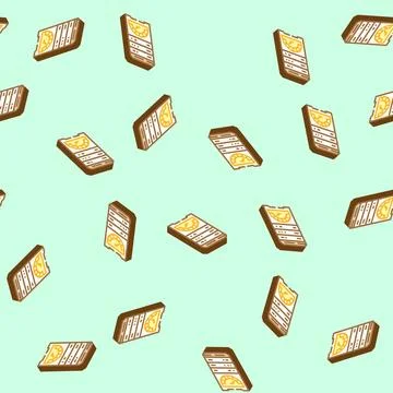 Database performance isometric icon seamless pattern Stock Illustration