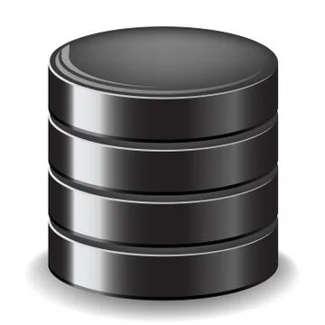 Database server icon Stock Illustration