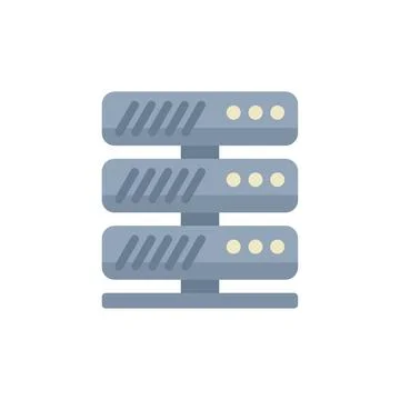 Database server providing cloud computing services icon イラスト素材