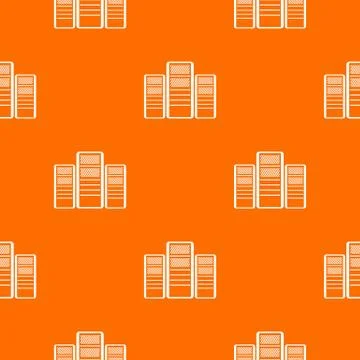 Database servers pattern seamless Stock Illustration