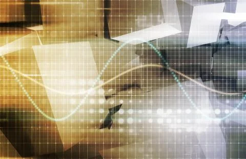 Database System Stock Illustration
