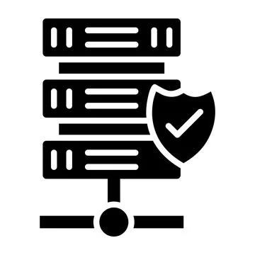 Database Vector Icon Design Illustration Illustrazione stock
