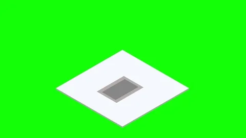 Datacenter server box. Isometric motion. Stock Footage 76825987