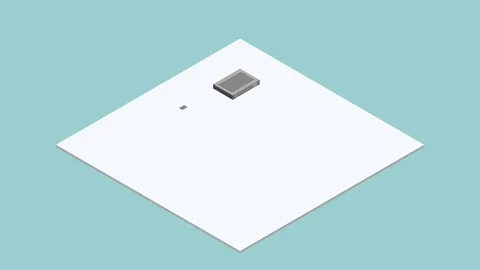 Datacenter server room. Isometric motion. Stock Footage 76511904