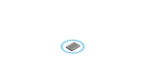 Datacenter server room. Isometric motion. Stock Footage 79799211