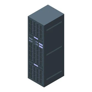 Datacenter server showing cloud computing concept イラスト素材