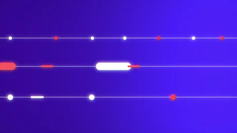 DataLines 7 Stock Footage 252095763