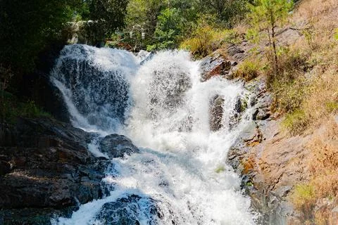 Datanla Waterfall. 스톡 사진
