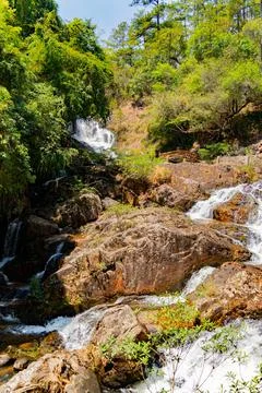 Datanla Waterfall. 스톡 사진