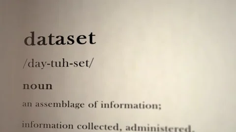 Dataset Definition Stock Footage 150390234