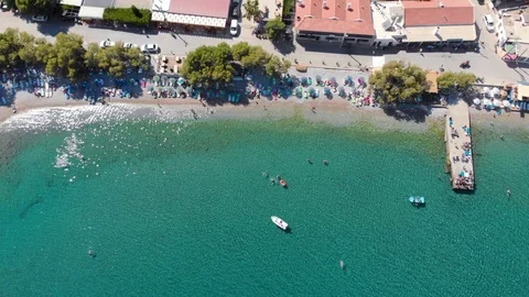 Datca Turkey Aerial Views  Stock Footage 110619464