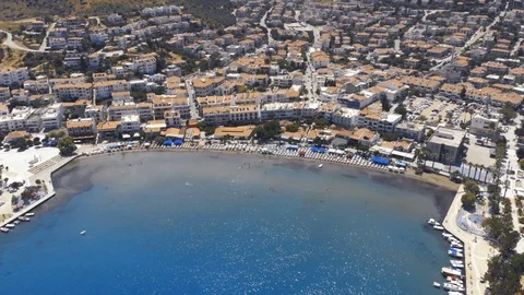 Datca Turkey Aerial Views  Stock Footage 110619475