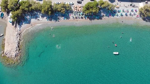 Datca Turkey Aerial Views  Stock Footage 110619516