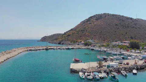 Datca Turkey Aerial Views  Stock Footage 110619573