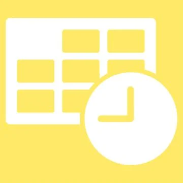Date And Time Icon Stock Illustration