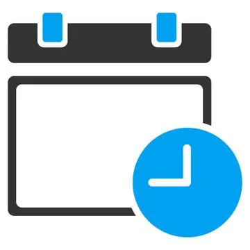 Date And Time Icon Stock Illustration